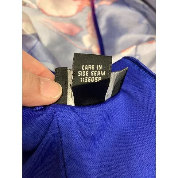 Floral Formal Dress S Strappy Bloom Ball Gown Pockets Prom Wedding Fairy Witch - Picture 13 of 14